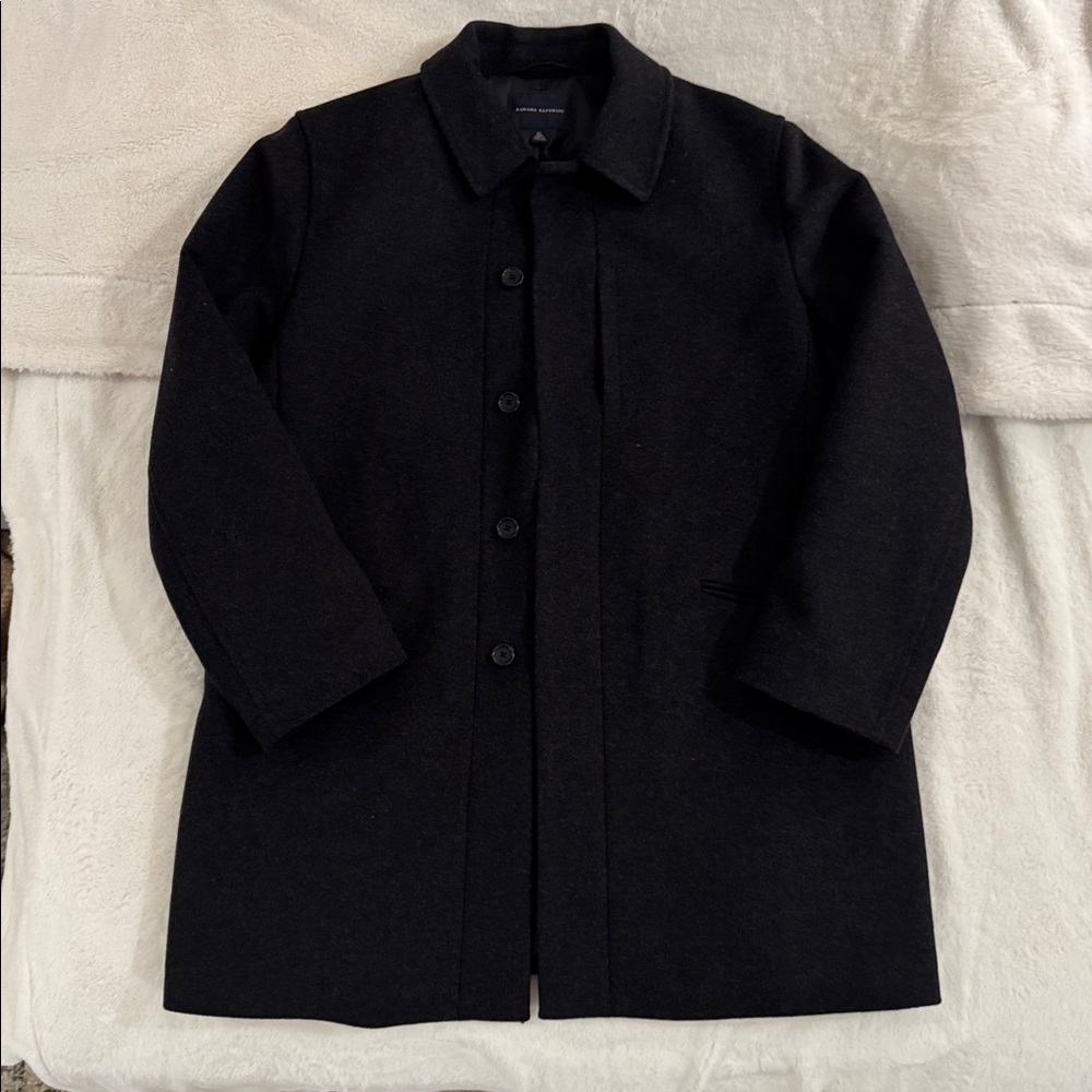 Banana Republic Charcoal Wool Jacket